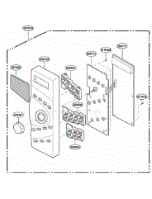 Control Panel Parts parts for Lg Range YMT3115SHQ from AppliancePartsPros.com