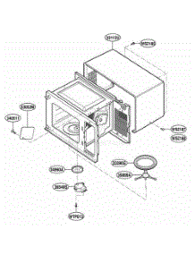 Oven Cavity Parts parts for Lg Range YMT3115SHQ from AppliancePartsPros.com
