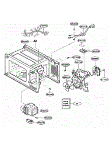 Interior Parts parts for Lg Range YMT4070SKB from AppliancePartsPros.com