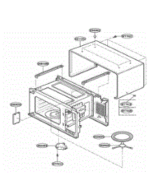 Oven Cavity Parts parts for Lg Range YMT4070SKB from AppliancePartsPros.com