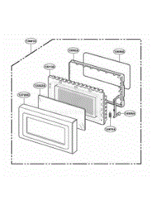 Door Parts parts for Lg Wall Oven YMT4070SKQ from AppliancePartsPros.com