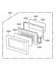Door Parts parts for Lg Wall Oven YMT4110SKQ from AppliancePartsPros.com