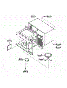Oven Cavity Parts parts for Lg Range YMT4140SKB from AppliancePartsPros.com
