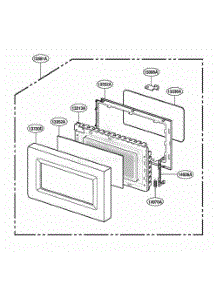 Door Parts parts for Lg Wall Oven YMT4140SKQ from AppliancePartsPros.com