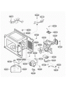 Interior Parts parts for Lg Microwave YMT4155SPS from AppliancePartsPros.com