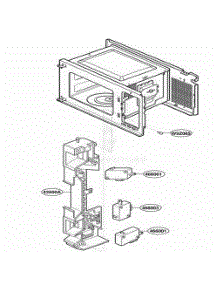 Latch Board Parts parts for Lg Microwave YMT4155SPS from AppliancePartsPros.com