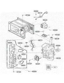 Interior Parts parts for Lg Range YMT5071SG from AppliancePartsPros.com