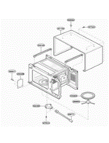Oven Cavity Parts parts for Lg Range YMT5071SG from AppliancePartsPros.com