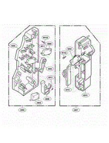 Latch Board Parts parts for Lg Range ZSC2000FBB from AppliancePartsPros.com