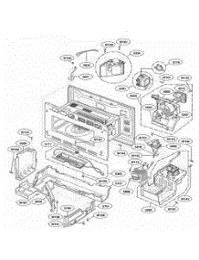 Interior Parts 1 parts for Lg Range ZSC2001FSS from AppliancePartsPros.com