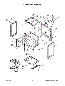 03 - Control Panel Parts parts for Maytag Range ACR2303MFW3 from AppliancePartsPros.com