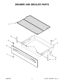 05 - Drawer And Broiler Parts parts for Maytag Range ACR2303MFW3 from AppliancePartsPros.com