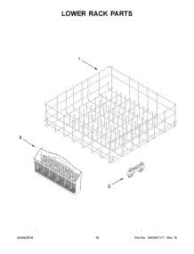 02 - Door And Panel Parts parts for Maytag Dishwasher ADB1100AWS3 from AppliancePartsPros.com