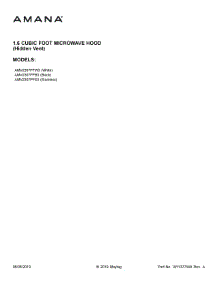 03 - Door Parts parts for Maytag Microwave AMV2307PFB3 from AppliancePartsPros.com