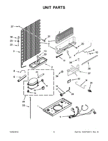 05 - Unit Parts parts for Maytag Refrigerator ART106TFDW00 from AppliancePartsPros.com