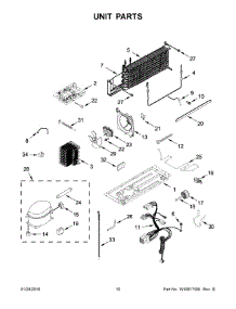 05 - Door Parts parts for Maytag Refrigerator ART308FFDB01 from AppliancePartsPros.com