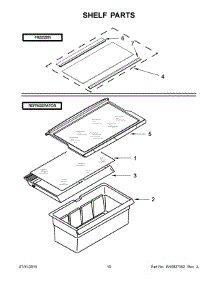 04 - Door Parts parts for Maytag Refrigerator ART316TFDW01 from AppliancePartsPros.com