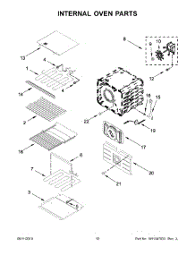 06 - Internal Oven Parts parts for Maytag Wall Oven JJW2827IM00 from AppliancePartsPros.com