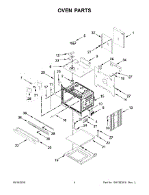03 - Oven Parts parts for Maytag Wall Oven JJW2830DS03 from AppliancePartsPros.com