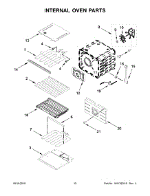 06 - Internal Oven Parts parts for Maytag Wall Oven JJW2830DS03 from AppliancePartsPros.com