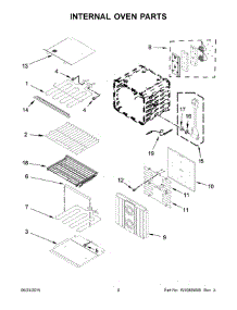 05 - Internal Oven Parts parts for Maytag Wall Oven JJW3430DP00 from AppliancePartsPros.com
