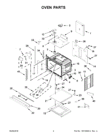 03 - Oven Parts parts for Maytag Wall Oven JJW3430DS03 from AppliancePartsPros.com