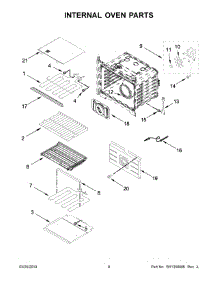 05 - Internal Oven Parts parts for Maytag Microwave JMW2427DS04 from AppliancePartsPros.com