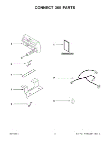 02 - Connect 360 Parts parts for Maytag Dryer MC301WDABW from AppliancePartsPros.com