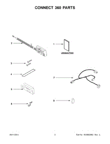 02 - Connect 360 Parts parts for Maytag Dryer MC302WDABW from AppliancePartsPros.com
