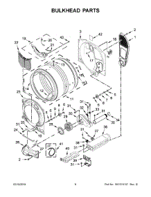 04 - Bulkhead Parts parts for Maytag Dryer MED6630HC0 from AppliancePartsPros.com