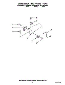 05 - Dryer Heating Parts - Gas parts for Maytag Dryer MLE20PNAGWO from AppliancePartsPros.com