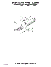 04 - Dryer Heating Parts - Electric parts for Maytag Dryer MLE20PNAGWO from AppliancePartsPros.com