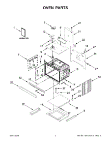 02 - Oven Parts parts for Maytag Microwave MMW9730FZ04 from AppliancePartsPros.com