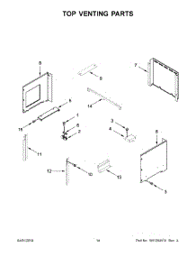 08 - Top Venting Parts parts for Maytag Microwave MMW9730FZ04 from AppliancePartsPros.com