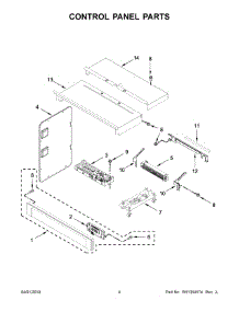03 - Control Panel Parts parts for Maytag Microwave MMW9730FZ04 from AppliancePartsPros.com