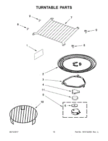 06 - Turntable Parts parts for Maytag Microwave YJMV9196CB1 from AppliancePartsPros.com