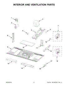 04 - Interior And Ventilation Parts parts for Maytag Microwave YMMV1175JK0 from AppliancePartsPros.com