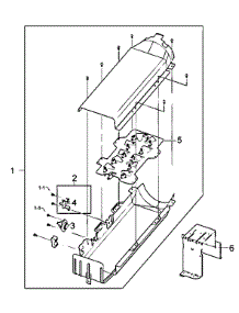 Heater Assy parts for Samsung Dryer DV210AEW/XAA-00 from AppliancePartsPros.com