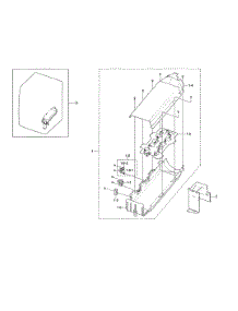 Duct Heater parts for Samsung Dryer DV330AEW/XAA-01 from AppliancePartsPros.com