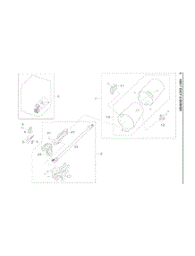 Duct And Burner Assembly parts for Samsung Dryer DVG50A8500V from AppliancePartsPros.com