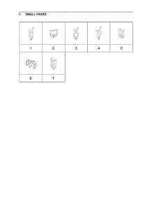 Small Parts parts for Samsung Dryer DVG50A8500V/A3-00 from AppliancePartsPros.com