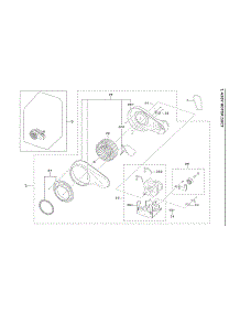 Motor Duct Assy parts for Samsung Dryer DVG55A7700V/A3-00 from AppliancePartsPros.com
