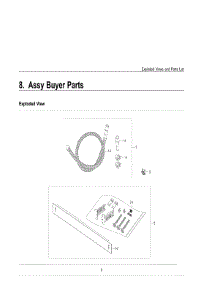 8. Assy Buyer Parts parts for Samsung Dishwasher DW50T6060UG-AA-3023 from AppliancePartsPros.com