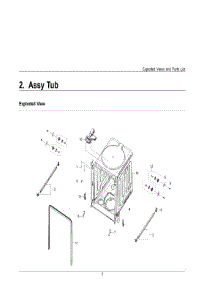 2. Assy Tub parts for Samsung Dishwasher DW50T6060US-AA-3090 from AppliancePartsPros.com
