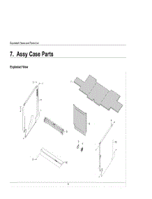 7. Assy Case Parts parts for Samsung Dishwasher DW50T6060US-AA-3090 from AppliancePartsPros.com