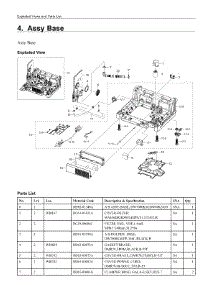 4. Assy Base parts for Samsung Dishwasher DW80K5050UG/AA from AppliancePartsPros.com