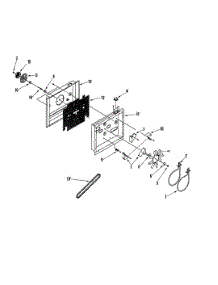 04 - Convection Fan Assembly parts for Samsung Microwave JMV9169BAW from AppliancePartsPros.com