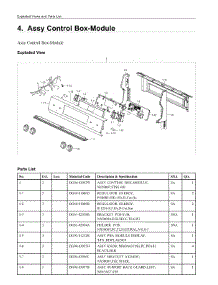 4. Assy Control Box-Module parts for Samsung Range NE63A6311SG/AA from AppliancePartsPros.com