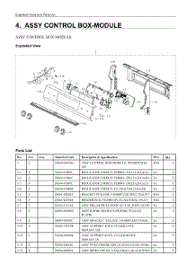 4. Assy Control Box-Module parts for Samsung Range NE63A6711ST/AA from AppliancePartsPros.com