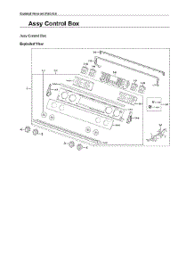 Control Box Assy parts for Samsung Range NE63T8511SS/AA from AppliancePartsPros.com